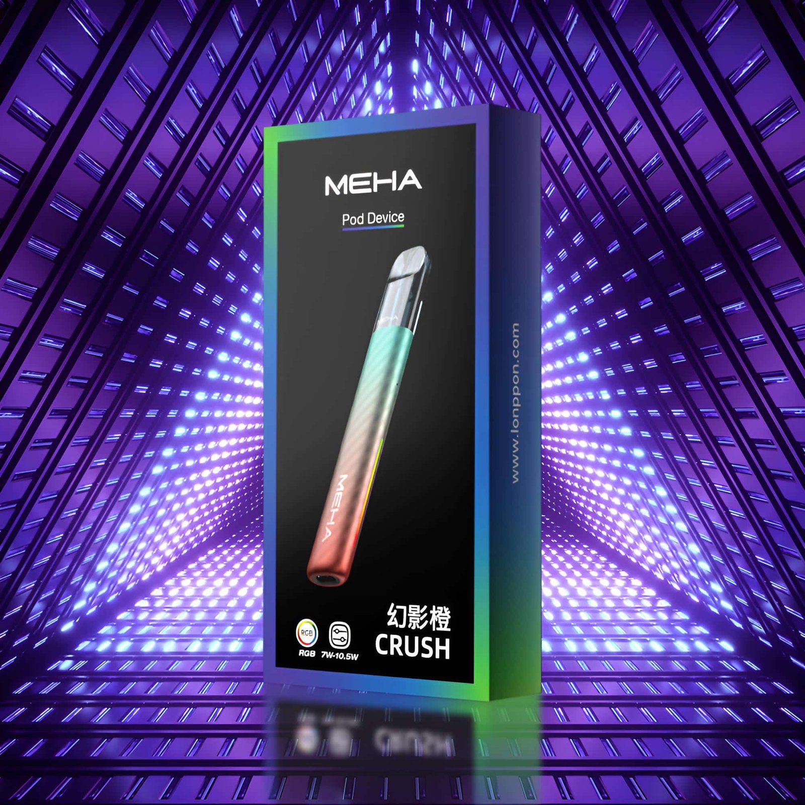 Meha Crush 五代主機|三檔功率調節・氛圍燈智能電子煙:圖片 6