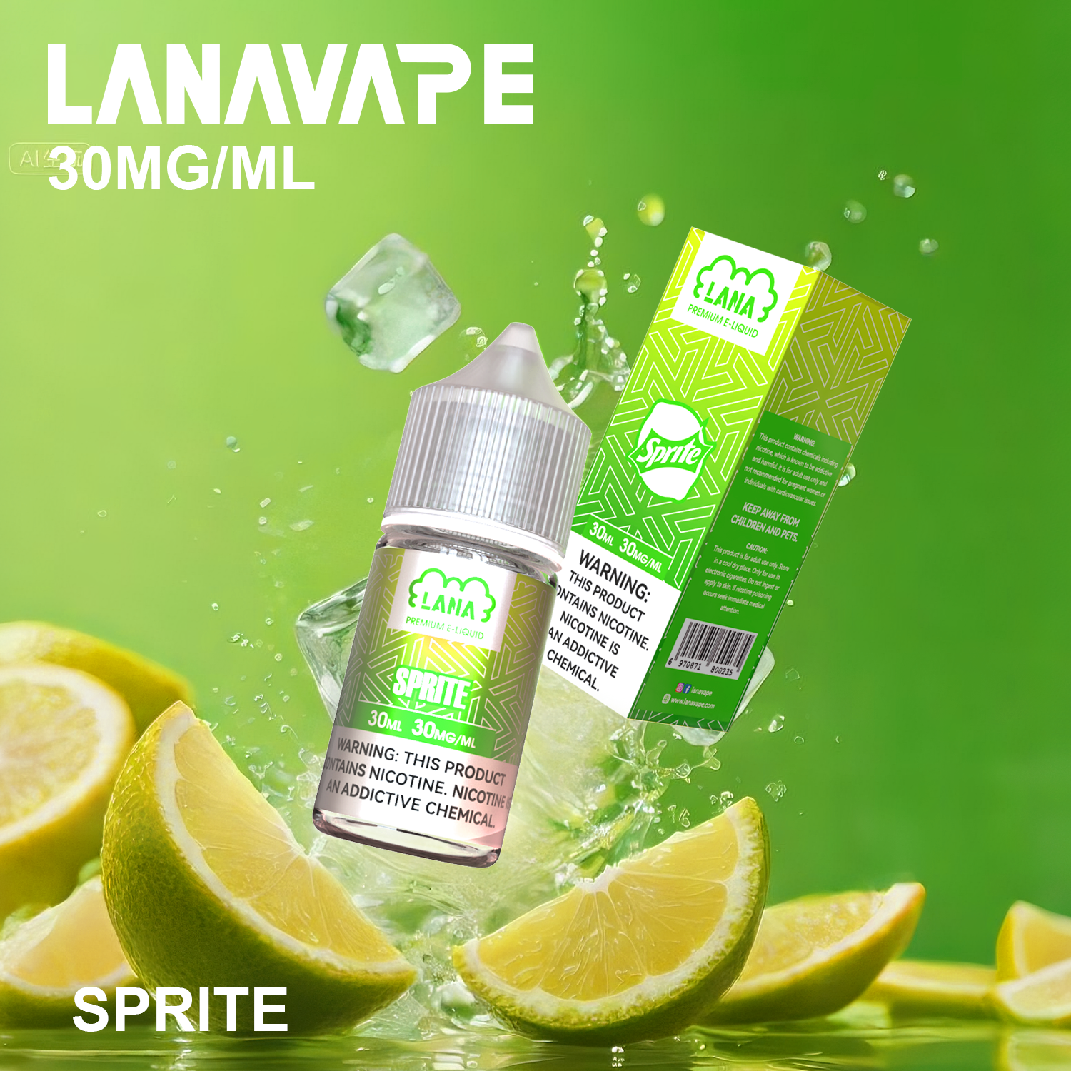 LANA 拉娜煙油 30ml 瓶裝煙油|30MG 冰感強勁・清涼口感升級:圖片 11