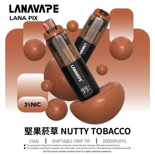 Alternative view of LANA PIX 閃光彈一次性電子煙 20000口|15ML大容量・油芯分離黑科技